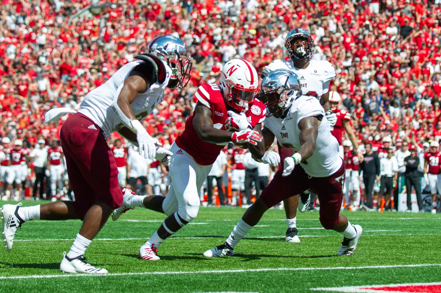 Troy vs. Nebraska, 9/15/18